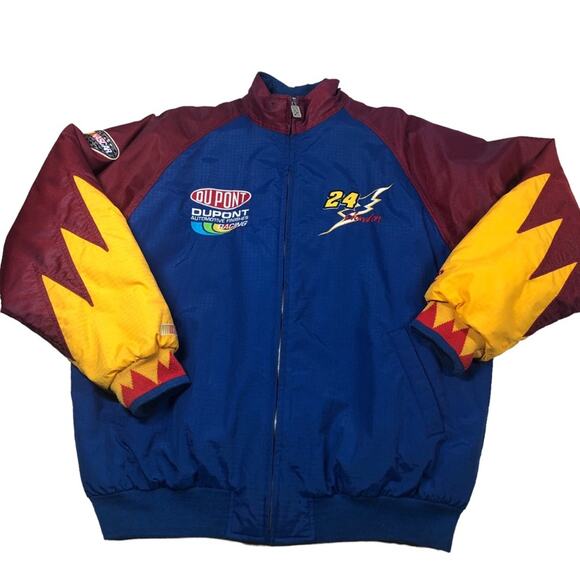 Jeff Gordon racing vintage zip up jacket Large - Picture 2 of 10
